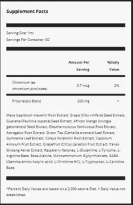 EchoXen Supplement Facts