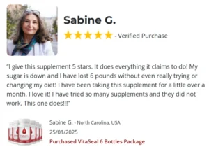 VitaSeal Customer Reviews 